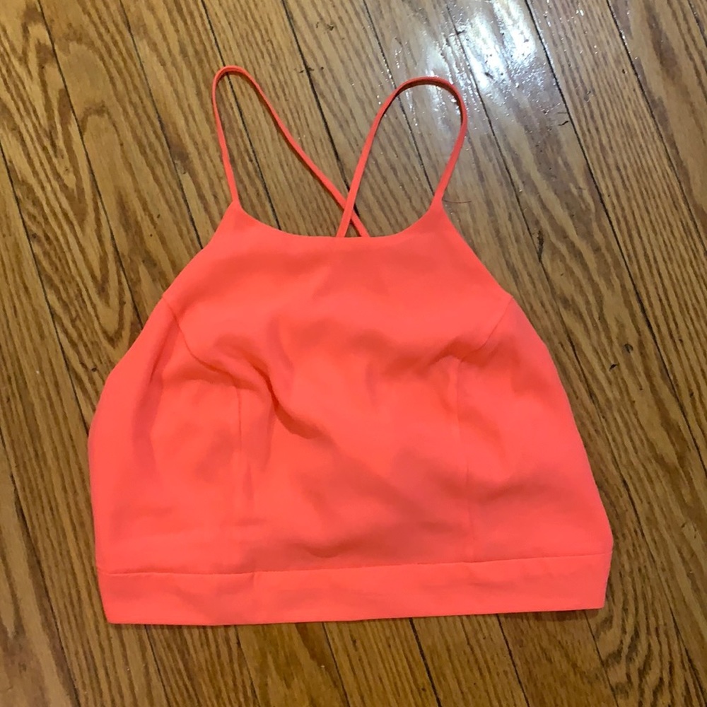Pink Cropped Top